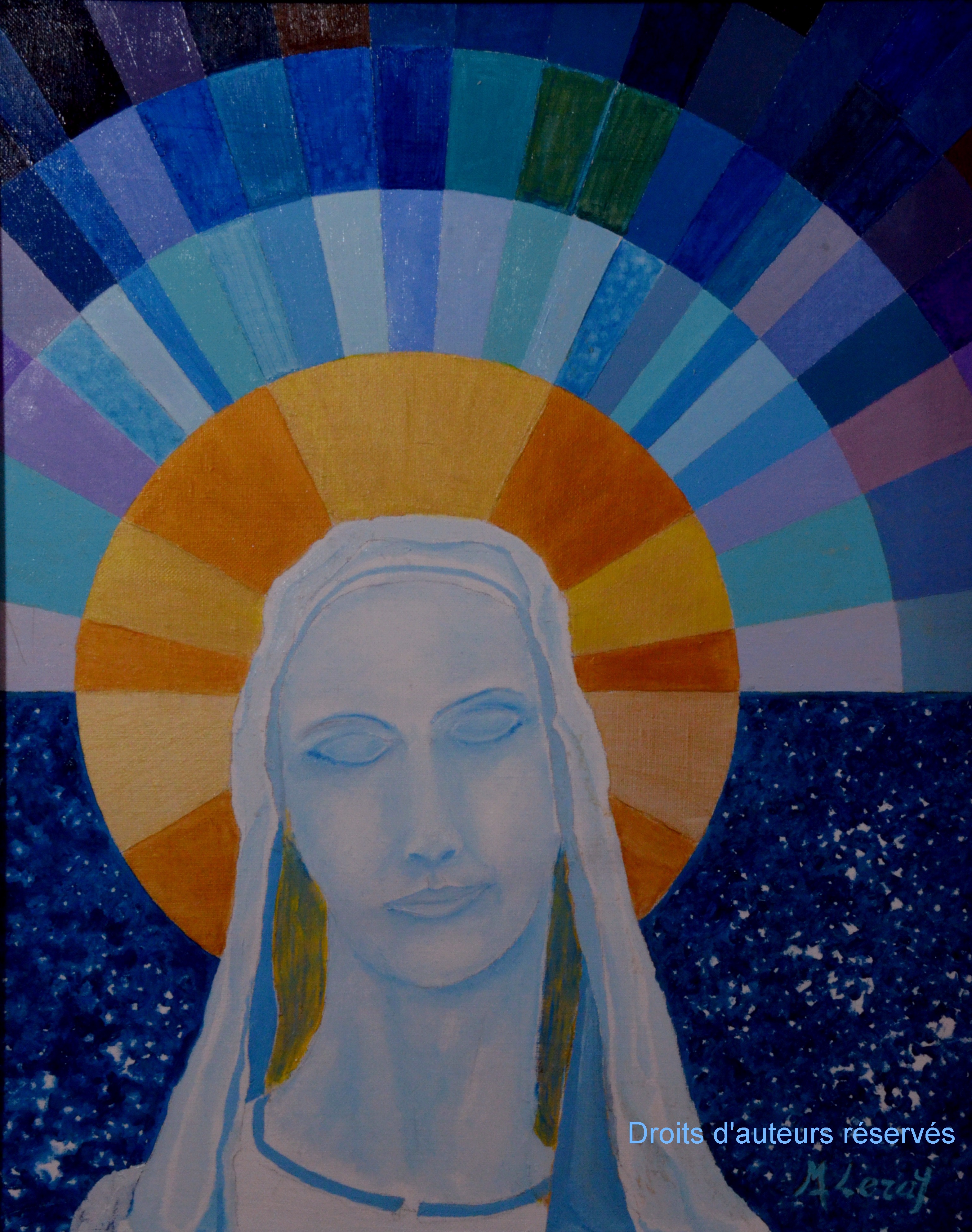 6F Le grand pardon 33cm x 41cm